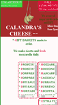 Mobile Screenshot of calandrascheese.com